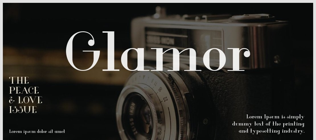 Glamor Font Family