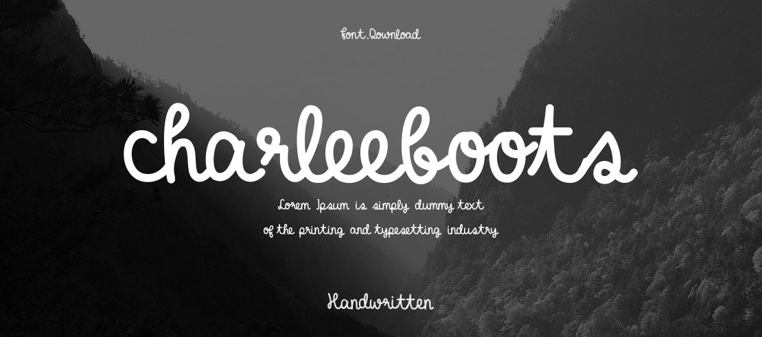 charleeboots Font