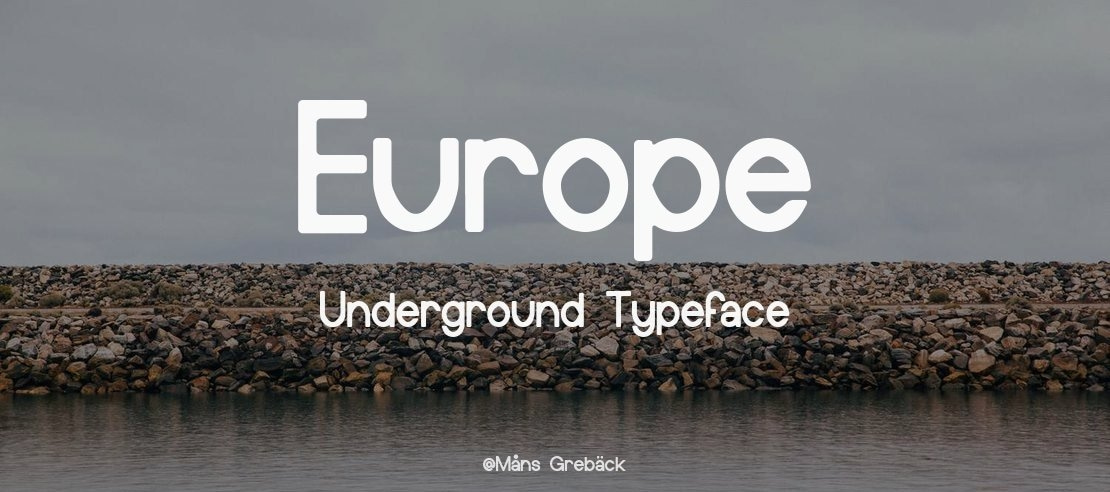 Europe Underground Font Family