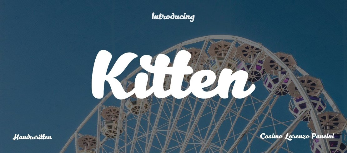 Kitten Font Family