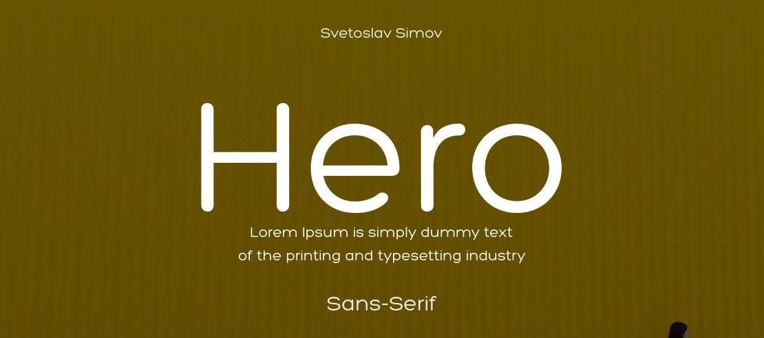 Hero Font Family