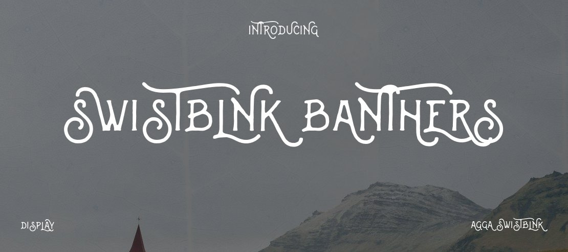 Swistblnk Banthers Font