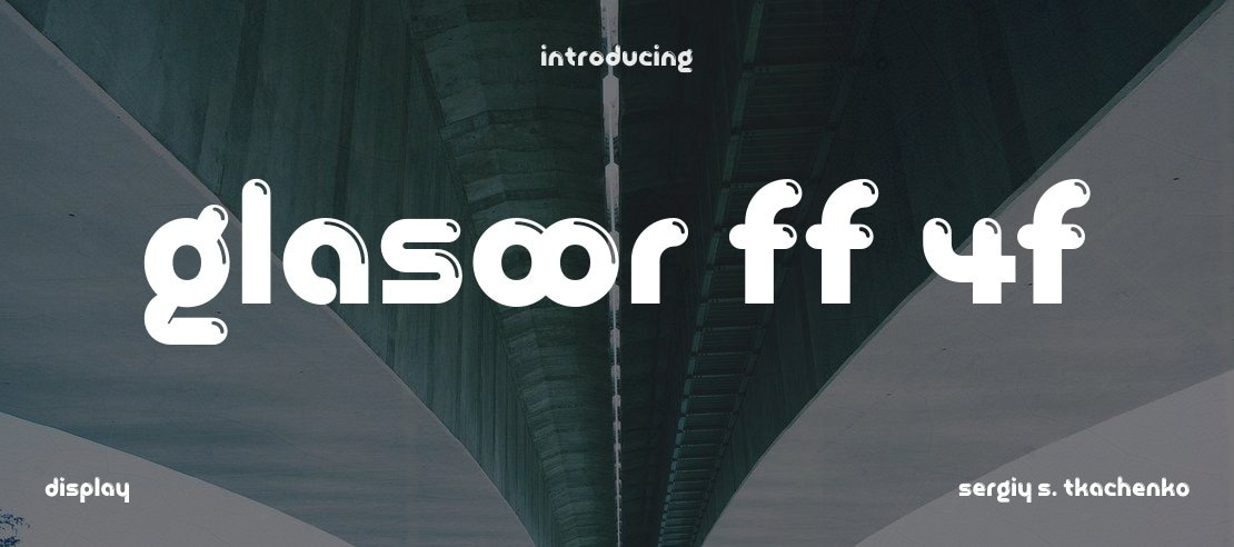 Glasoor FF 4F Font