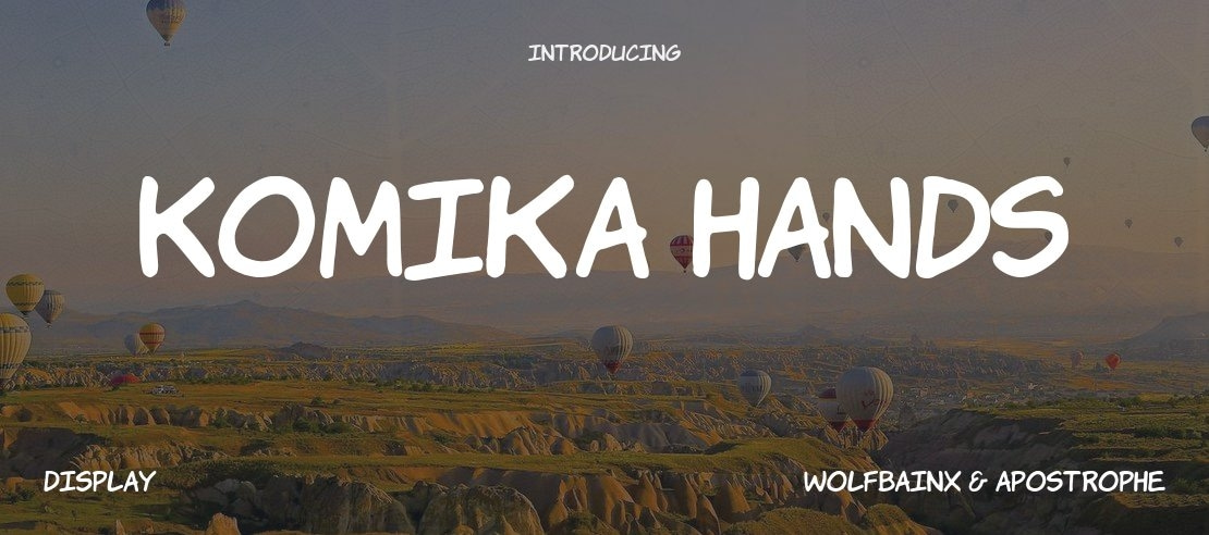 Komika Hands Font Family