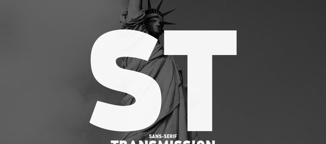 St Transmission Font