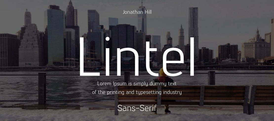 Lintel Font