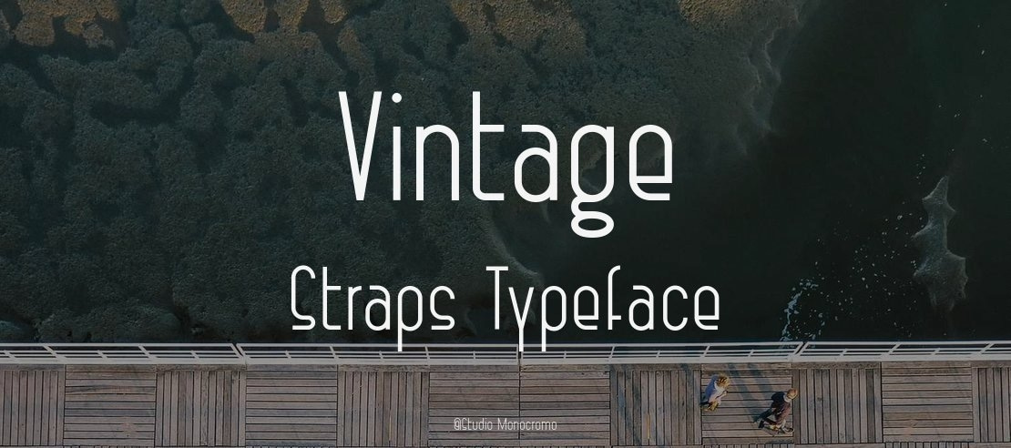 Vintage Straps Font Family