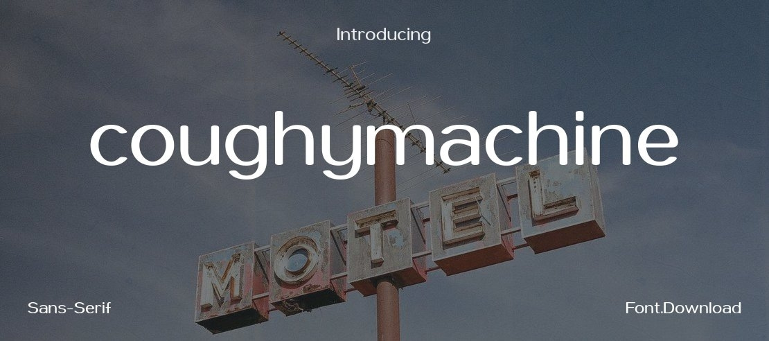 coughymachine Font