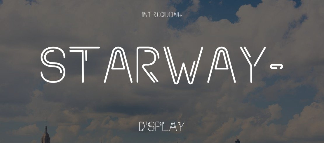 Starway- Font Family