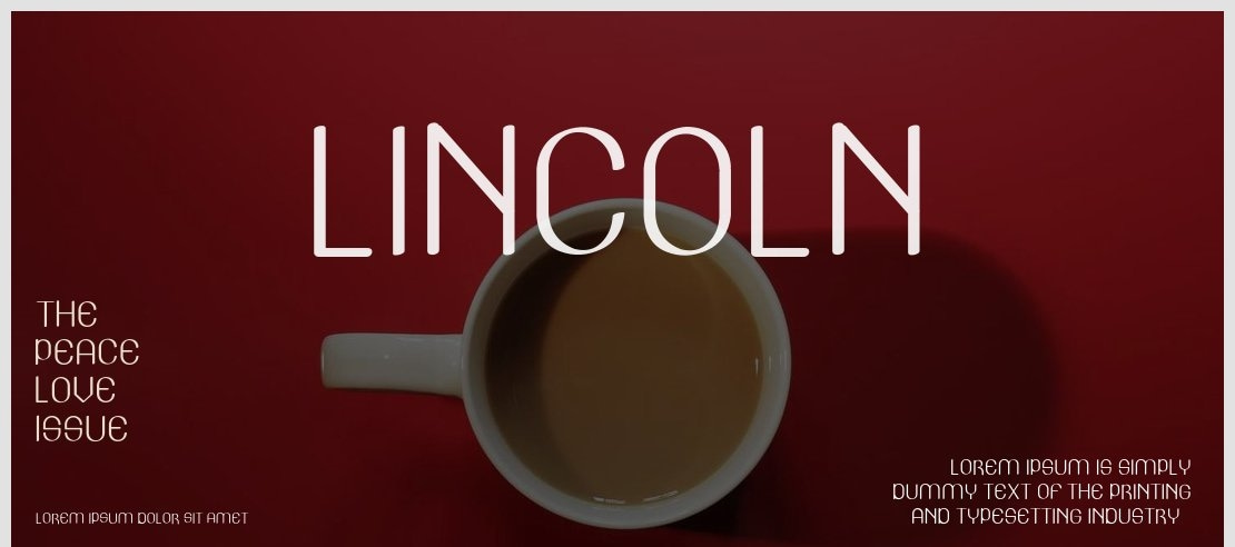Lincoln - Font