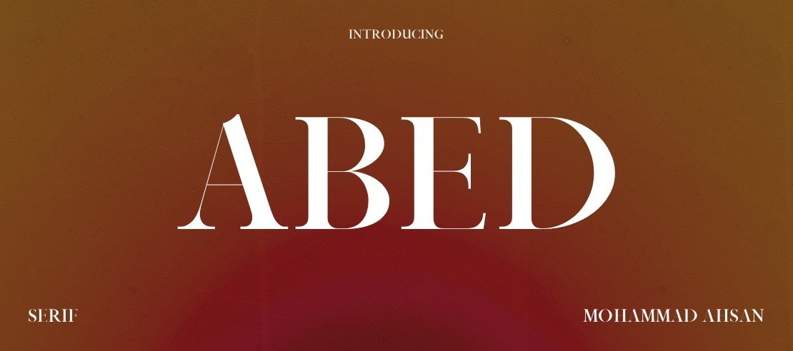 Abed Font