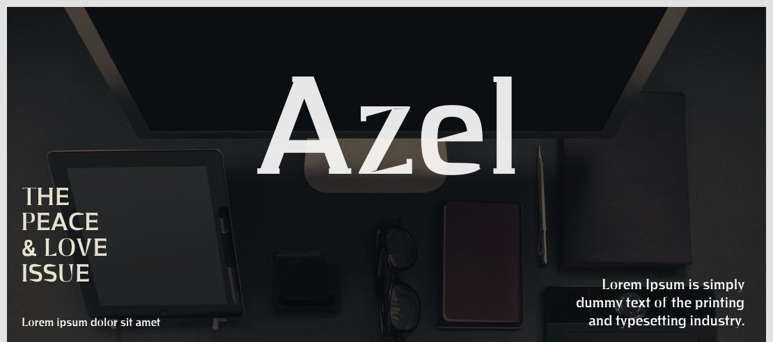 Azel Font