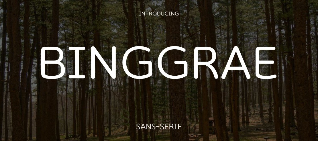 Binggrae Font Family