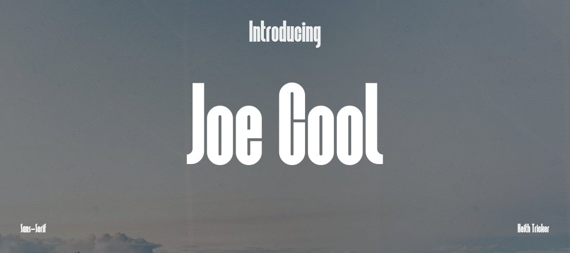 Joe Cool Font Family