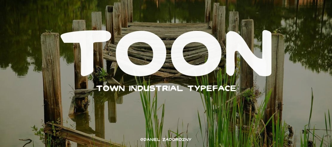 Toon Town Industrial Font Family