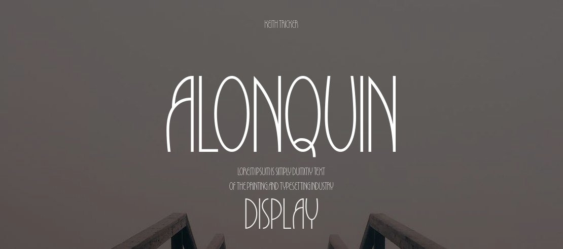 Alonquin Font Family