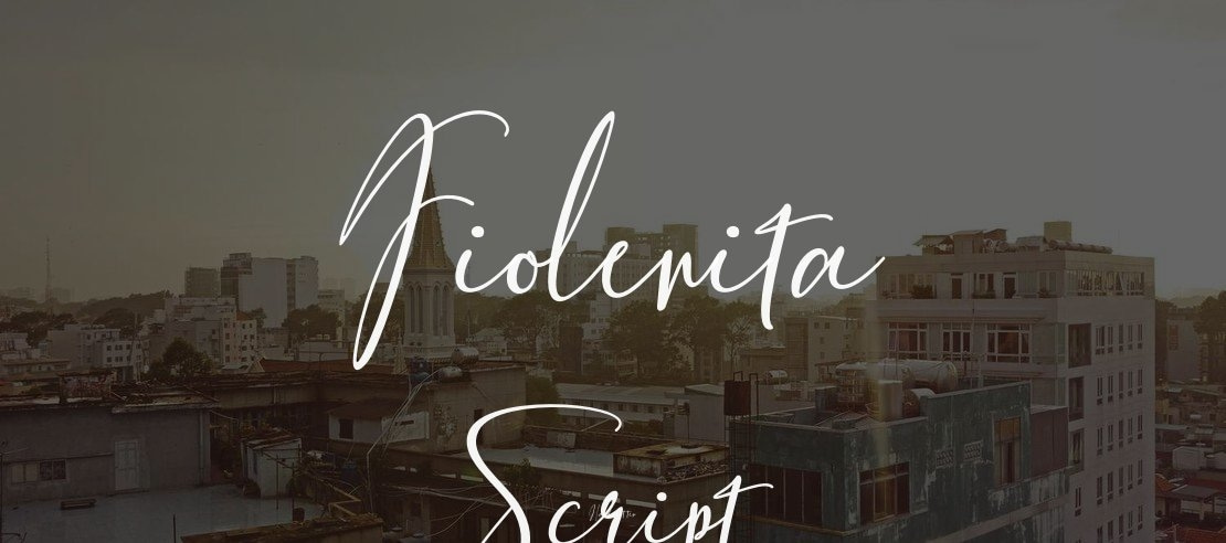 Fiolenita Script Font