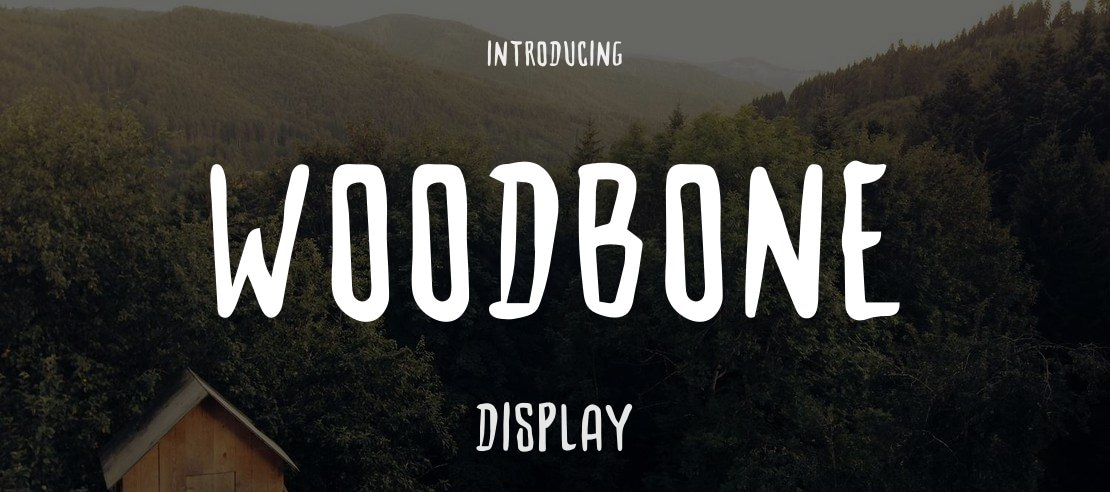 Woodbone Font