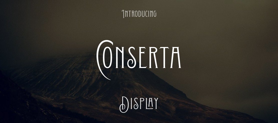 Conserta Font Family