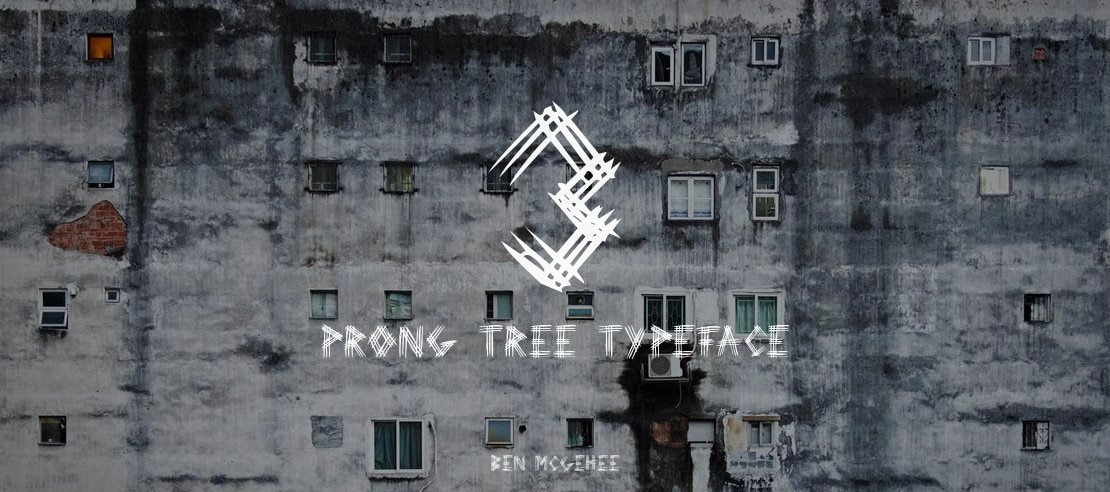 3 Prong Tree Font