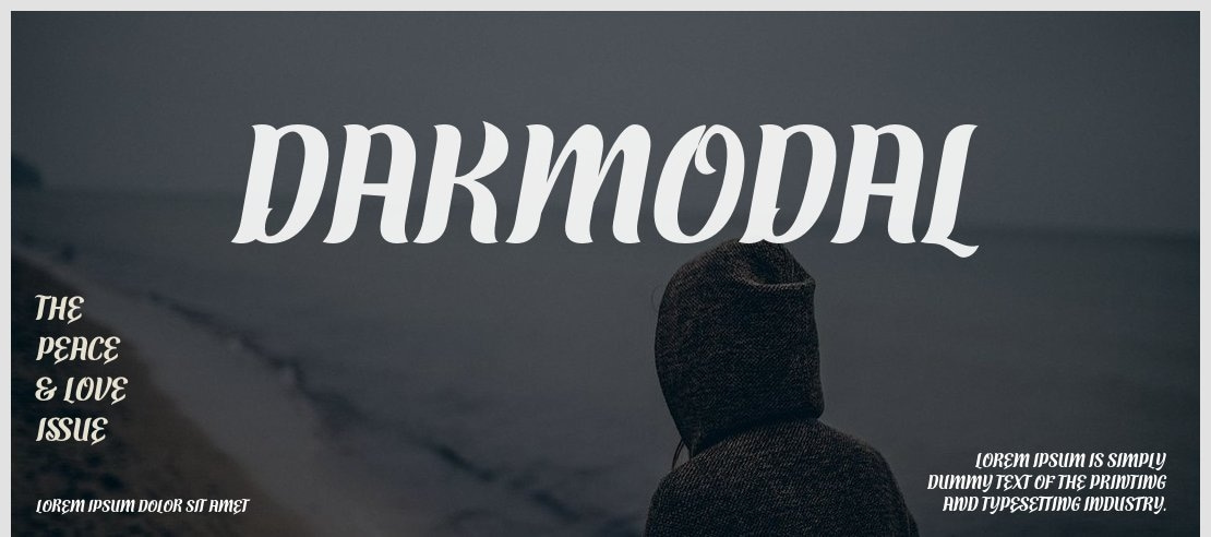 Dakmodal Font