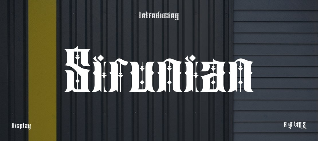 Sirunian Font Family