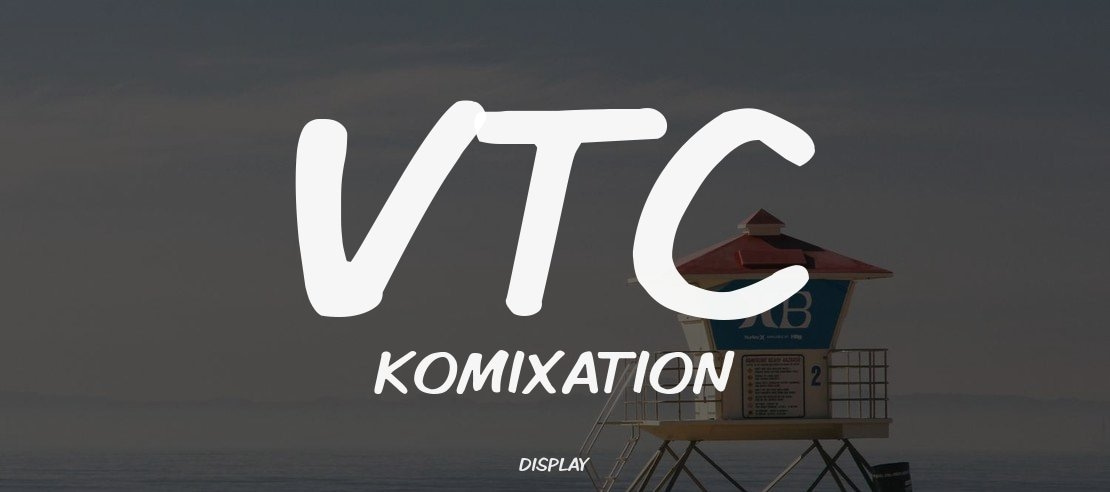 VTC Komixation Font Family