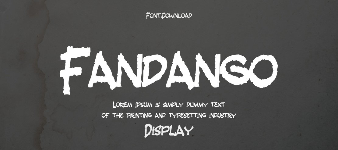 Fandango Font