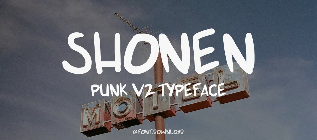 Shonen Punk v2 Font