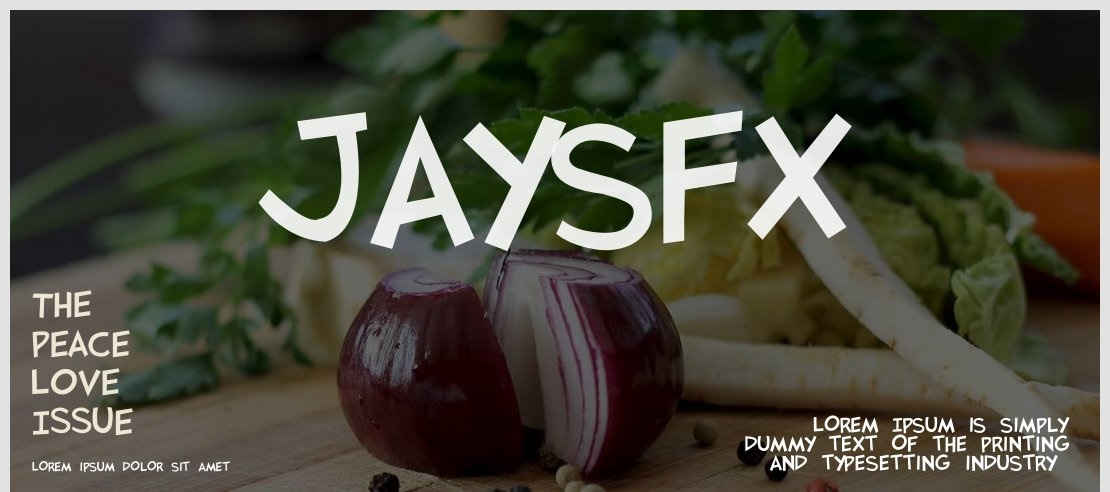 JaysFX Font Family