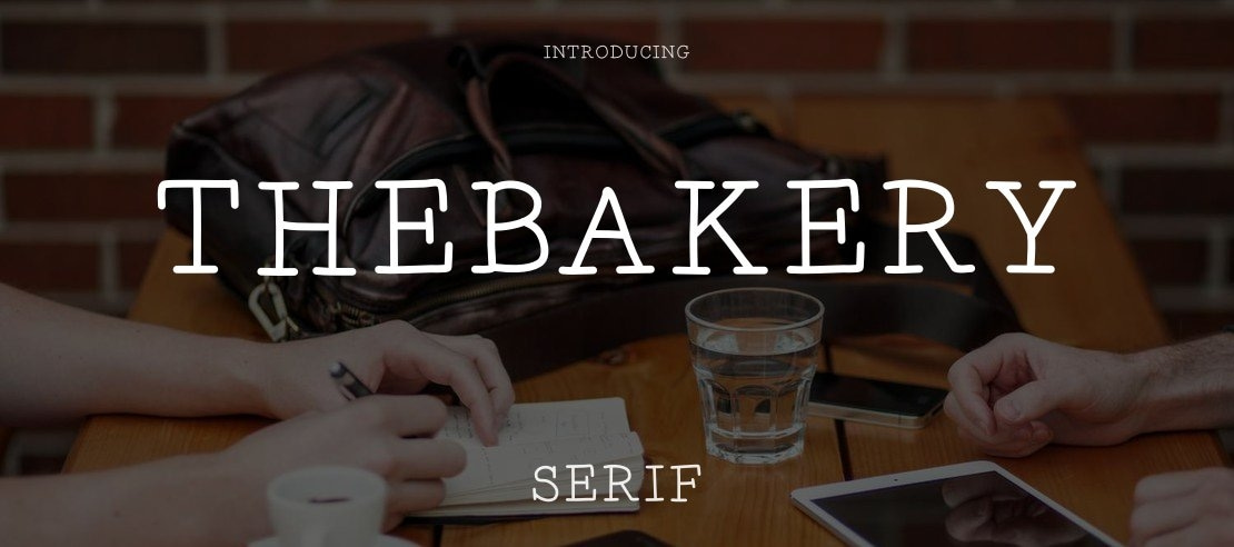 TheBakery Font