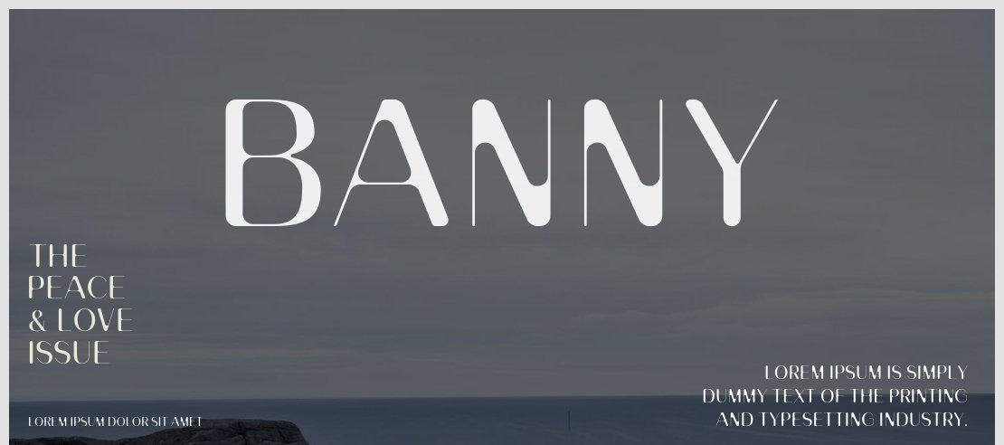 Banny Font Family
