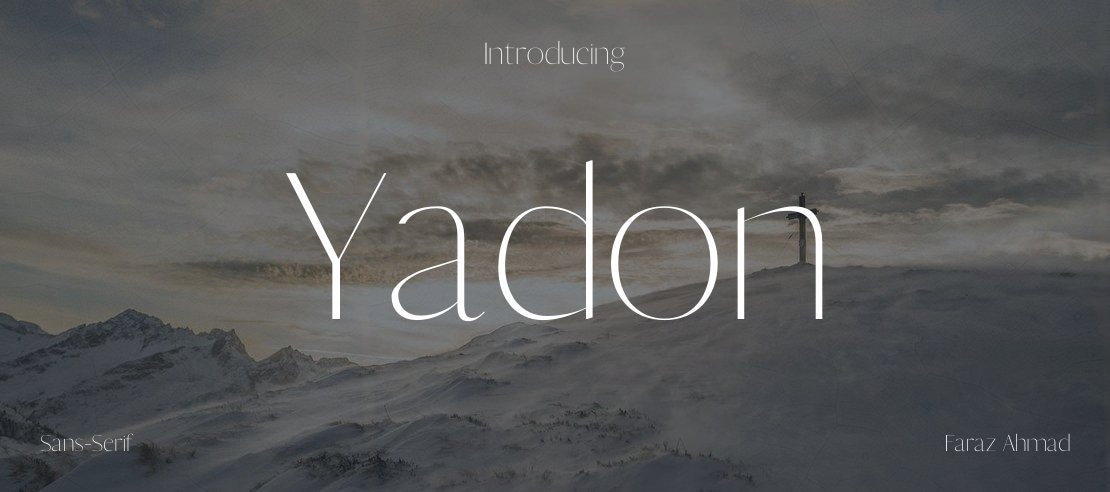 Yadon Font Family