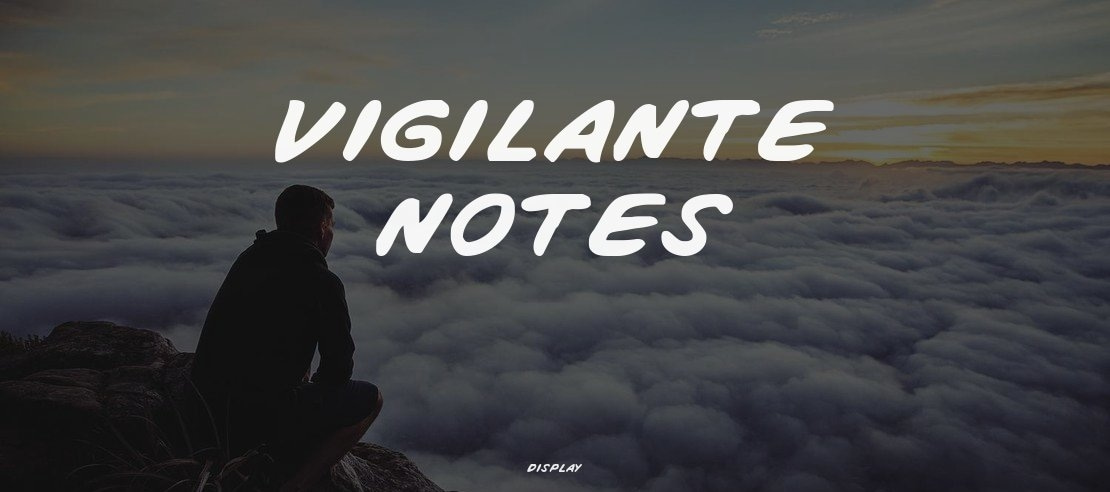 Vigilante Notes Font Family