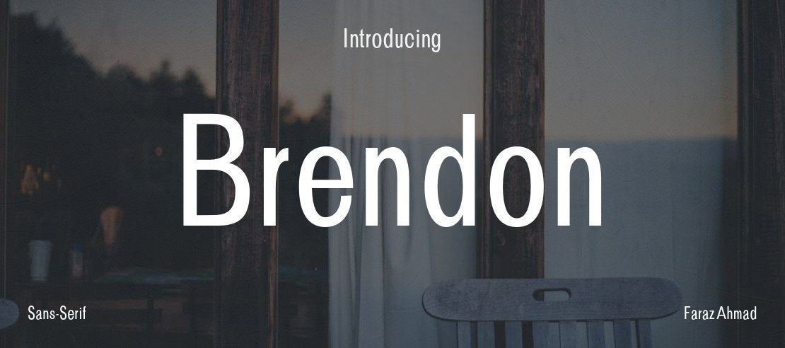Brendon Font Family