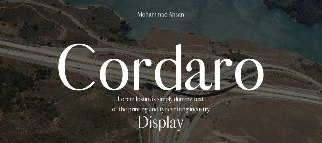 Cordaro Font Family