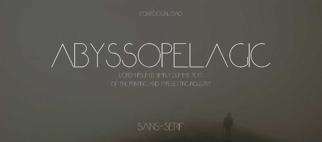 Abyssopelagic Font