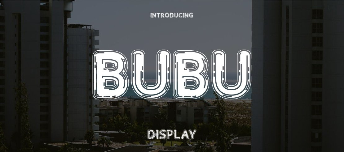 BUBU Font Family
