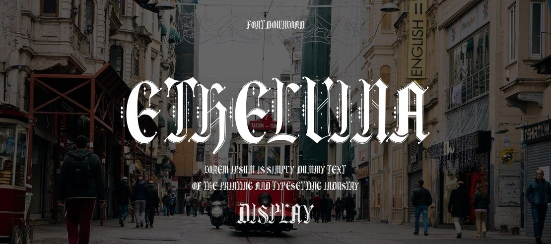 Ethelvina Font Family