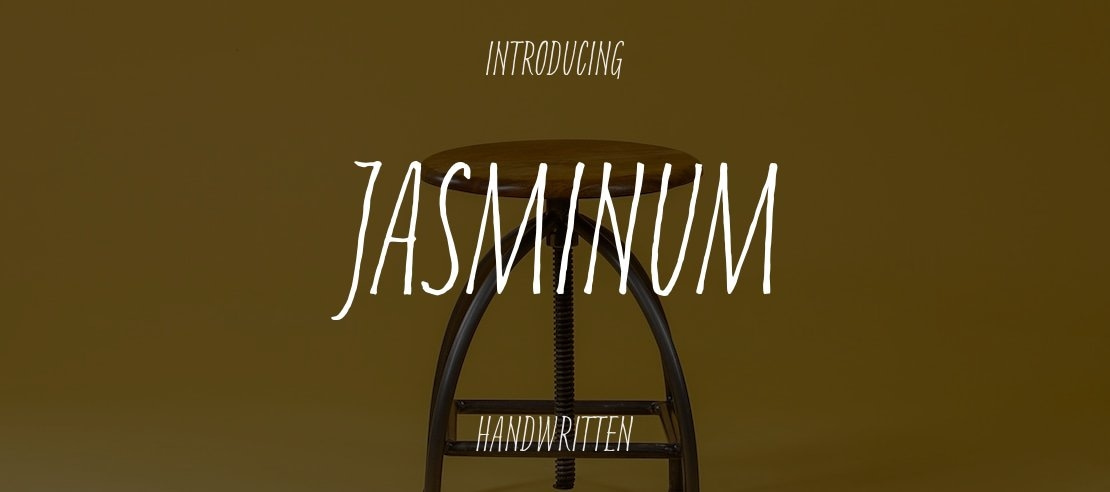 Jasminum Font