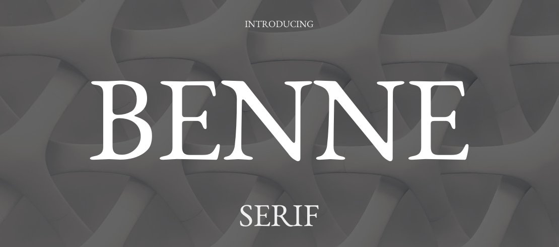 Benne Font