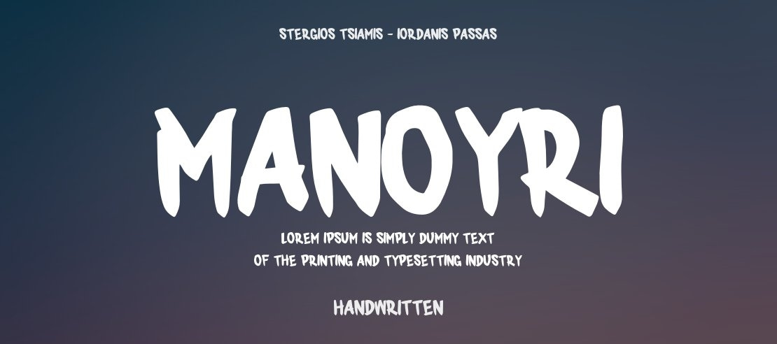 Manoyri Font