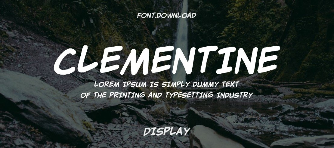 Clementine Font Family