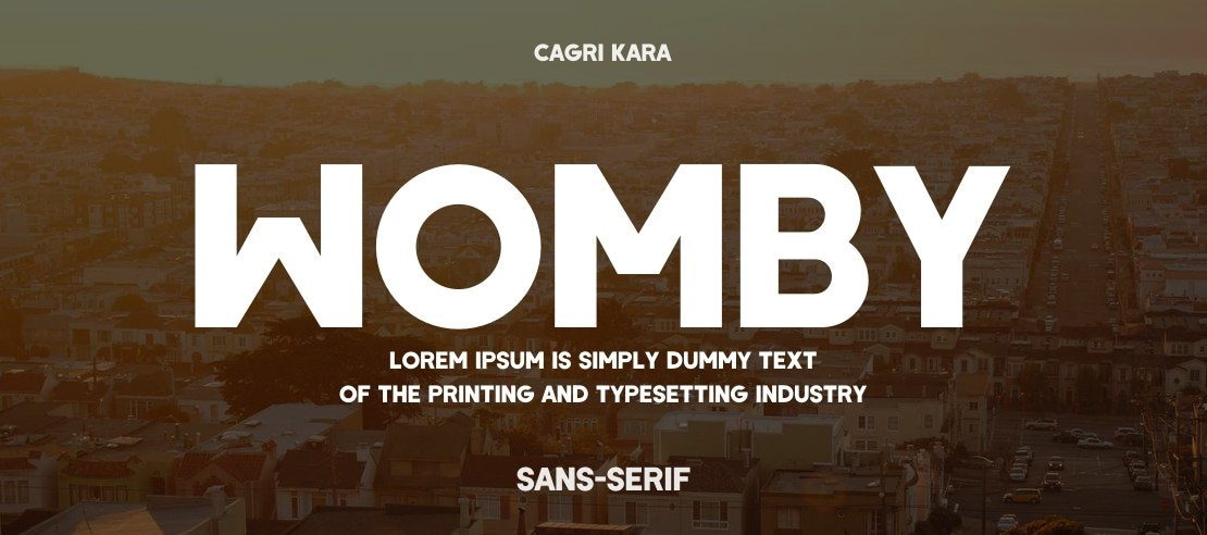 Womby Font