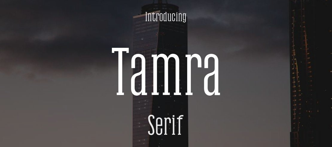 Tamra Font Family