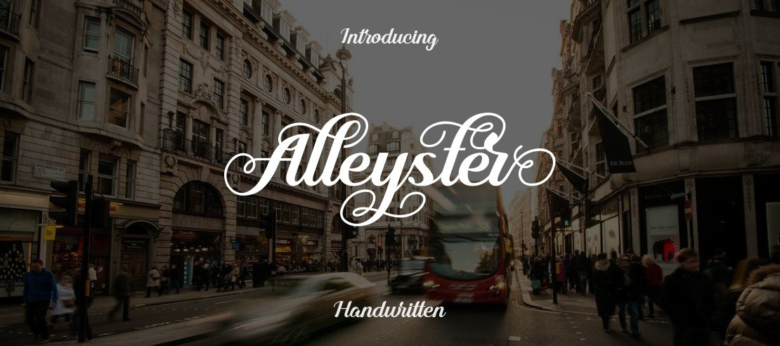 Alleyster Font