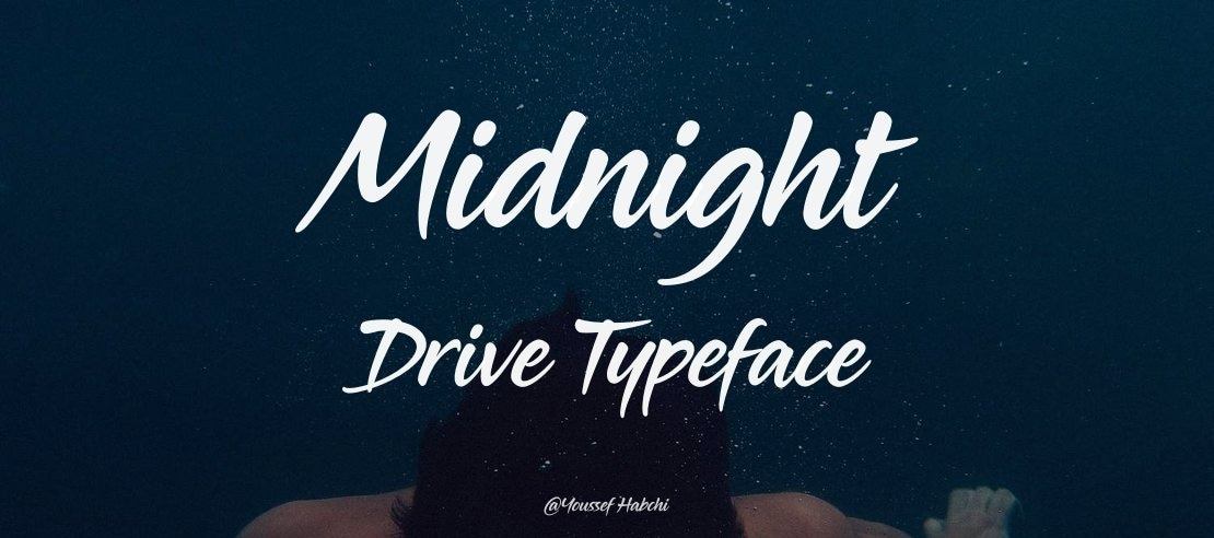 Midnight Drive Font Family