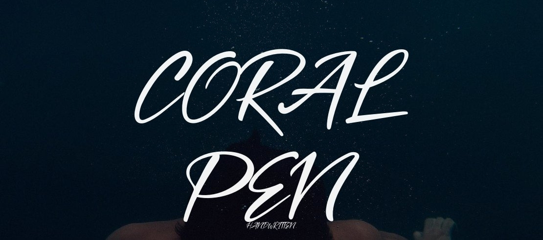 Coral Pen Font