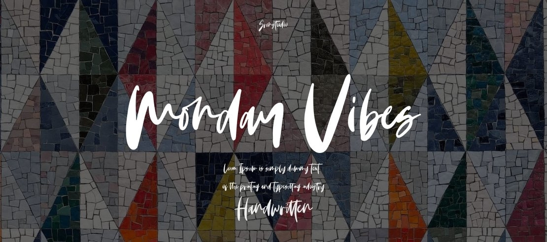 Monday Vibes Font