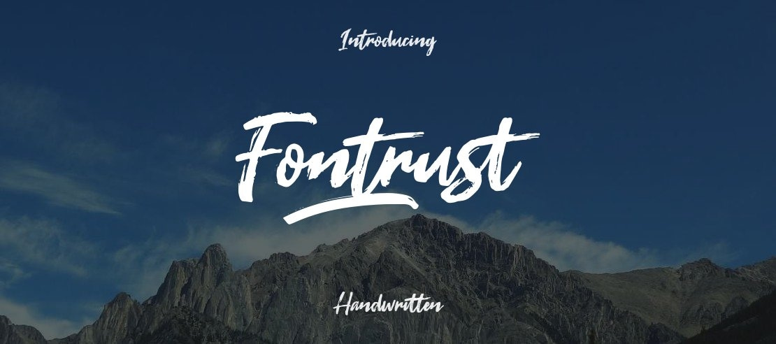Fontrust Font